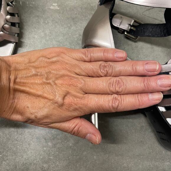 Proenza Schouler Women's Metallic Spartan High Heels Shoes Size 40 - Picture 12 of 12